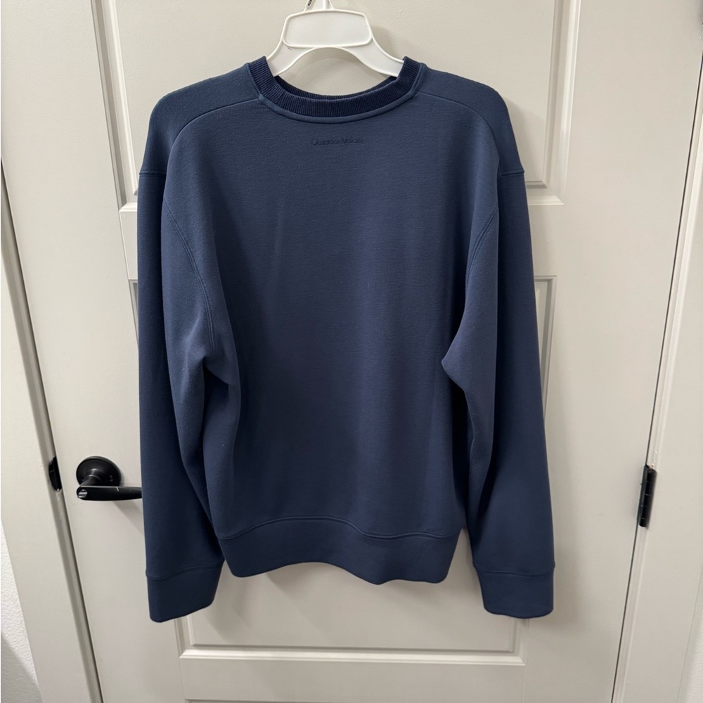 Outdoor voices cloud knit sweatshirt